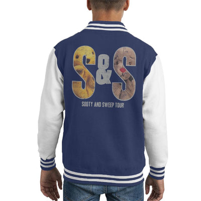 Sooty And Sweep S&S Tour Kid's Varsity Jacket-Sooty's Shop