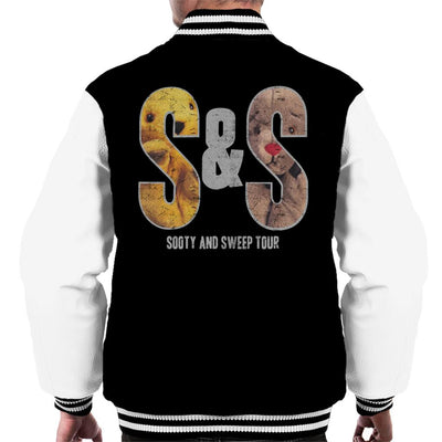 Sooty And Sweep S&S Tour Men's Varsity Jacket-Sooty's Shop