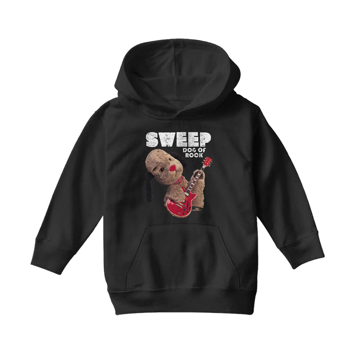 Dog Of Rock Sweep Kids Hooded Sweatshirt