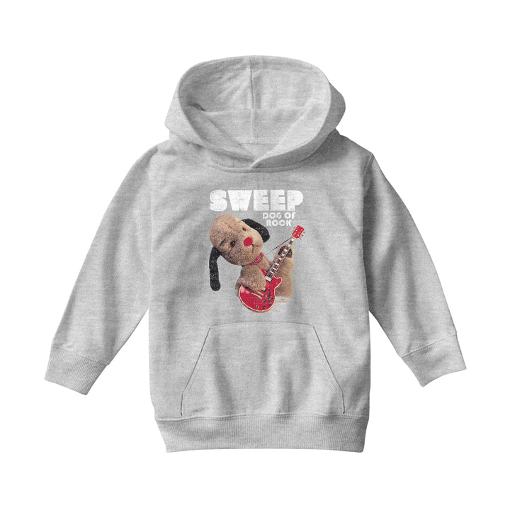 Dog Of Rock Sweep Kids Hooded Sweatshirt