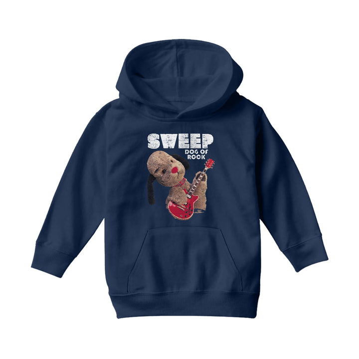 Dog Of Rock Sweep Kids Hooded Sweatshirt