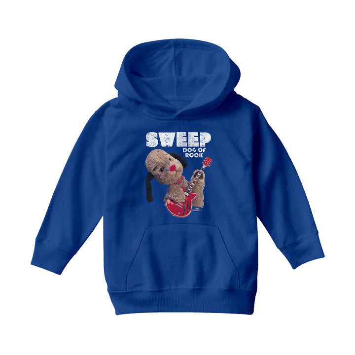 Dog Of Rock Sweep Kids Hooded Sweatshirt