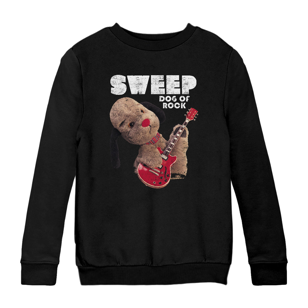 Dog Of Rock Sweep Kids Sweatshirt