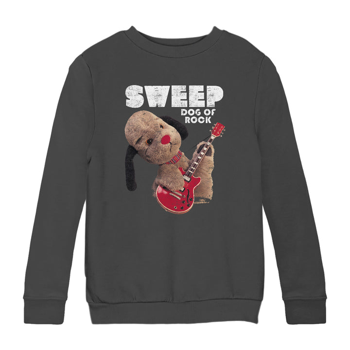 Dog Of Rock Sweep Kids Sweatshirt