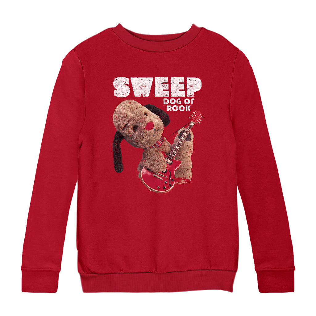 Dog Of Rock Sweep Kids Sweatshirt