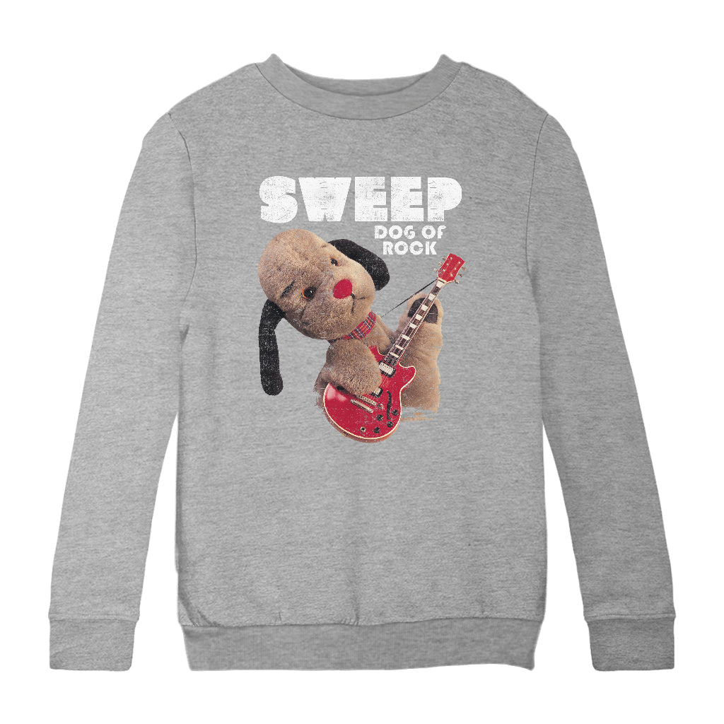 Dog Of Rock Sweep Kids Sweatshirt