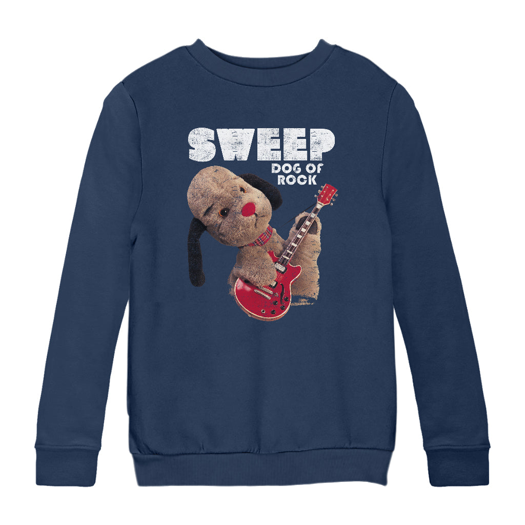 Dog Of Rock Sweep Kids Sweatshirt