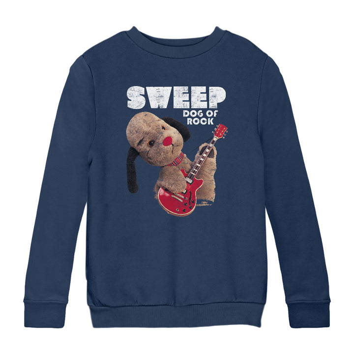 Dog Of Rock Sweep Kids Sweatshirt