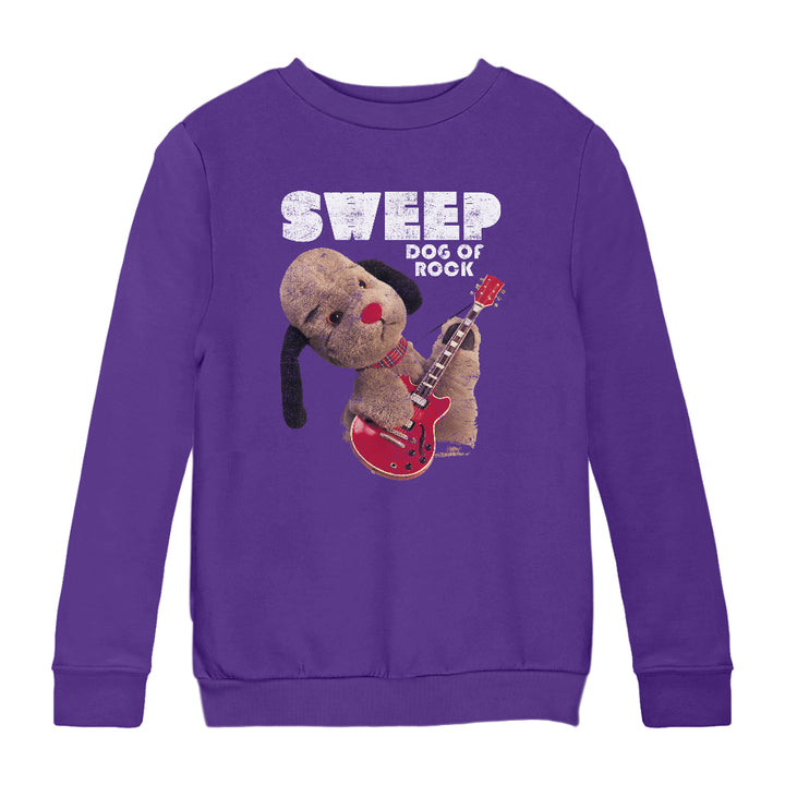 Dog Of Rock Sweep Kids Sweatshirt