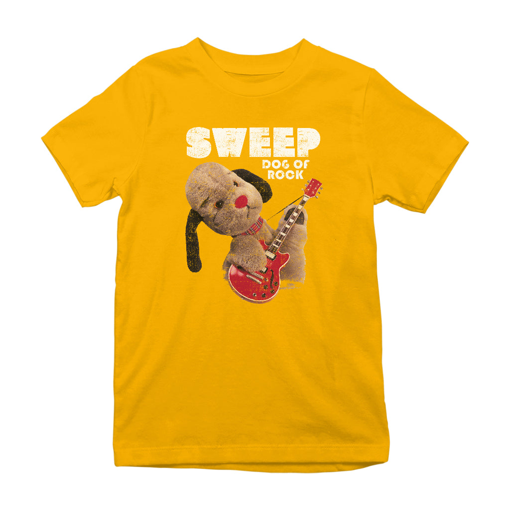 Dog Of Rock Sweep Kids T-Shirt