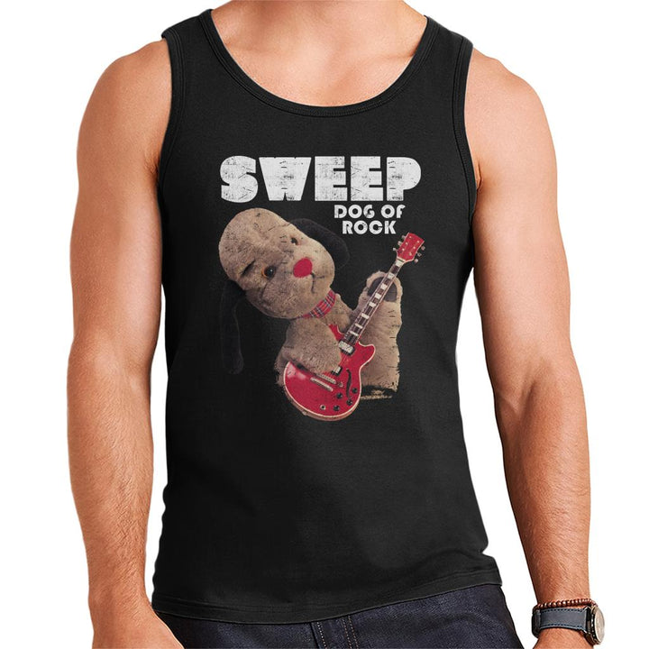 Sooty Dog Of Rock Sweep Men's Vest-Sooty's Shop
