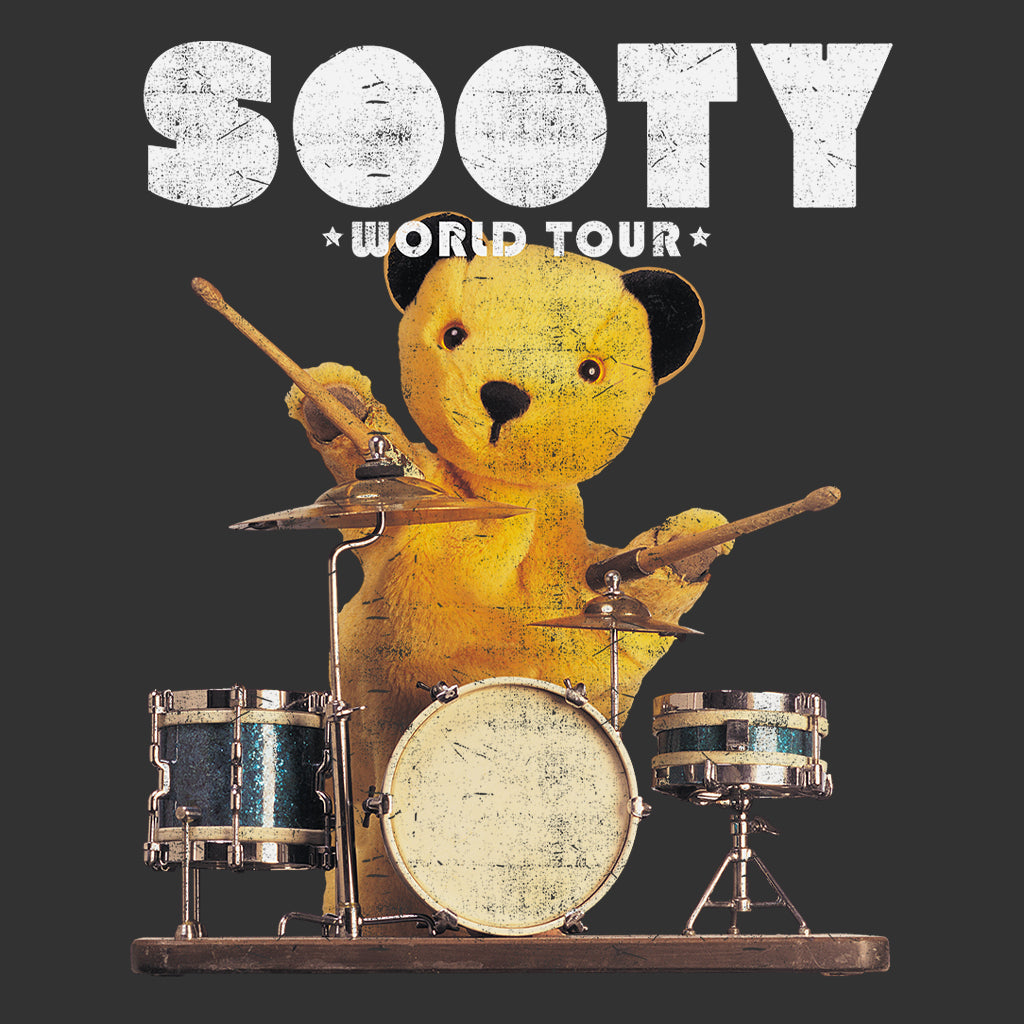Sooty World Tour Drums Kids T-Shirt