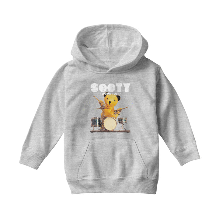 Sooty World Tour Drums Kids Hooded Sweatshirt