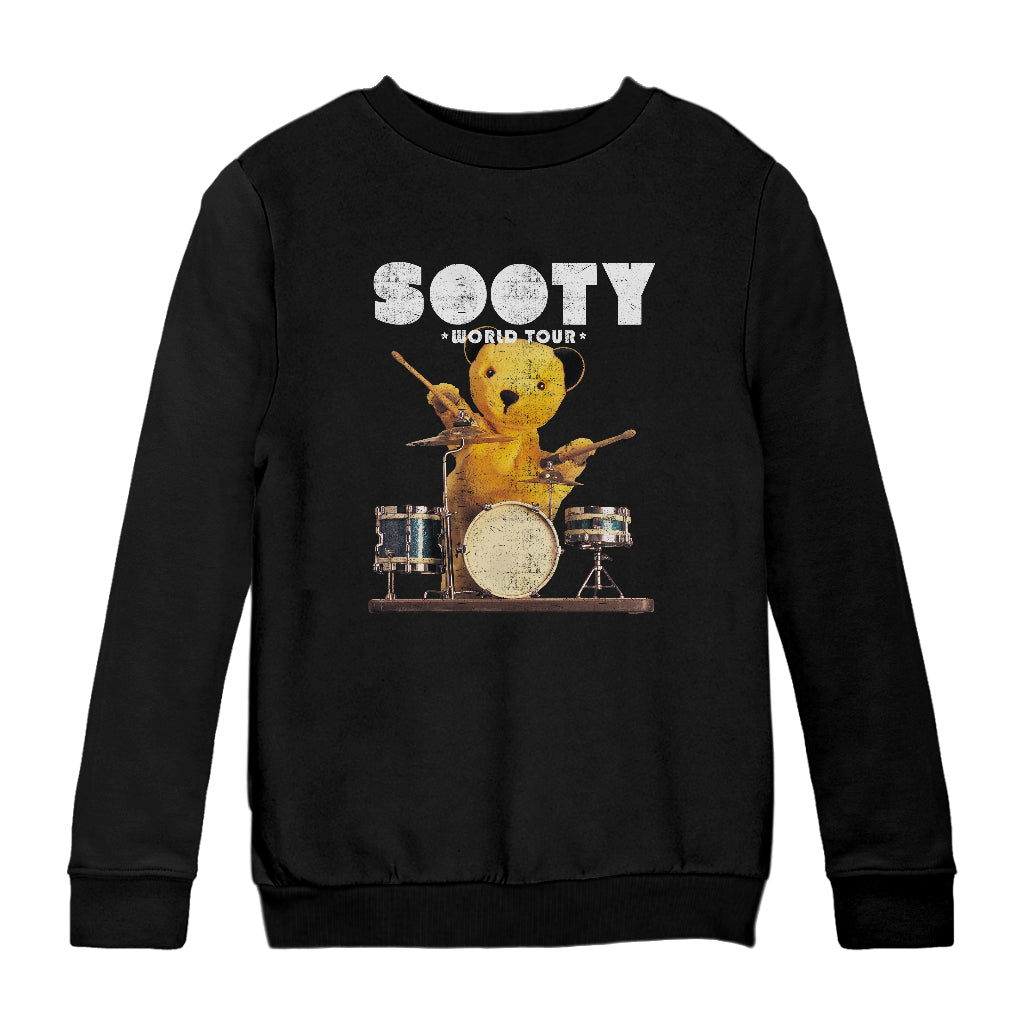 Sooty World Tour Drums Kids Sweatshirt