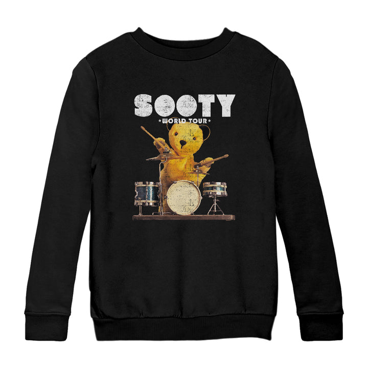Sooty World Tour Drums Kids Sweatshirt