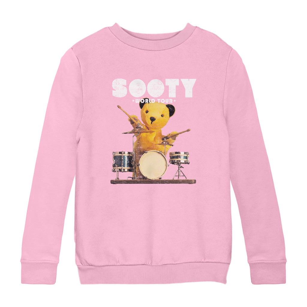 Sooty World Tour Drums Kids Sweatshirt