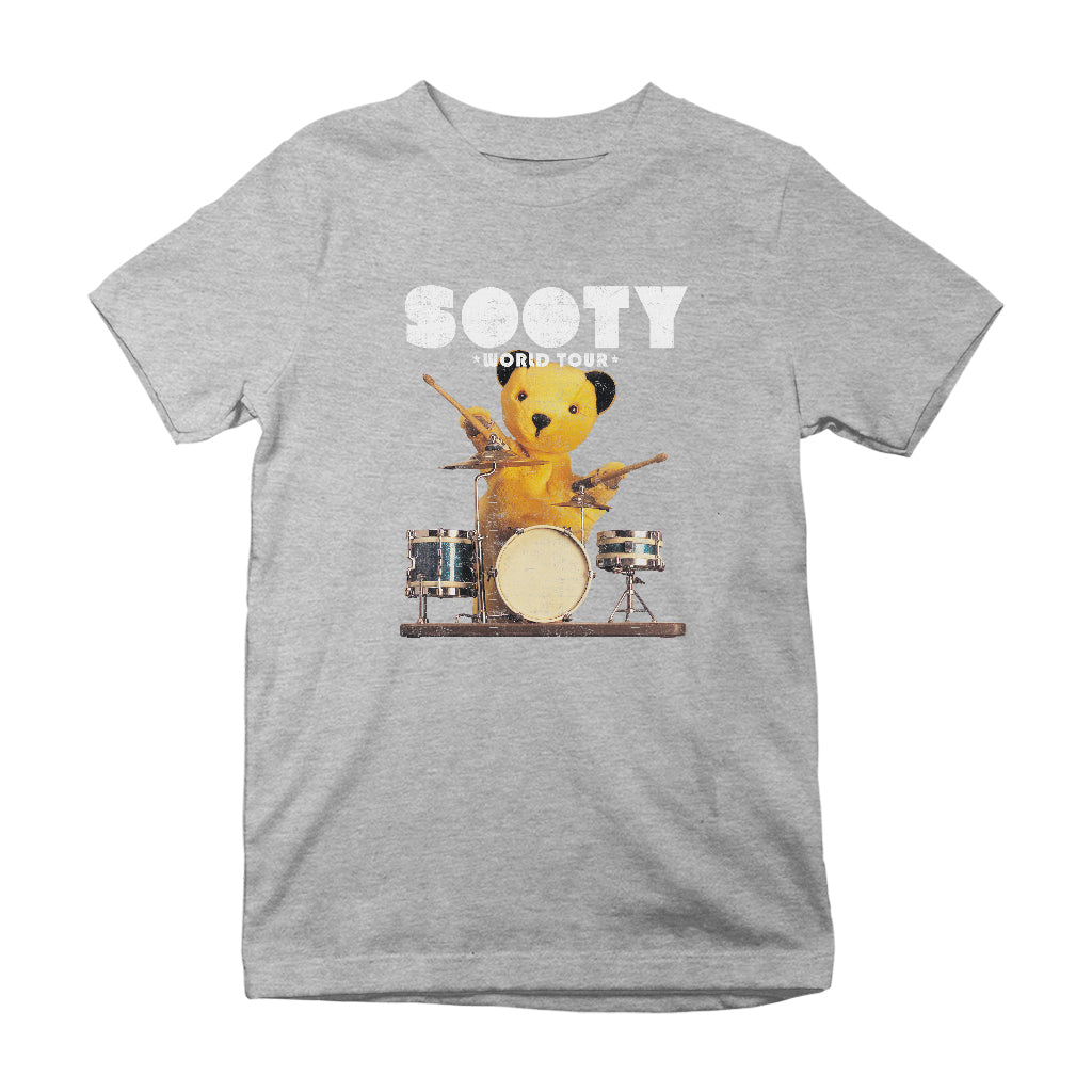 Sooty World Tour Drums Kids T-Shirt
