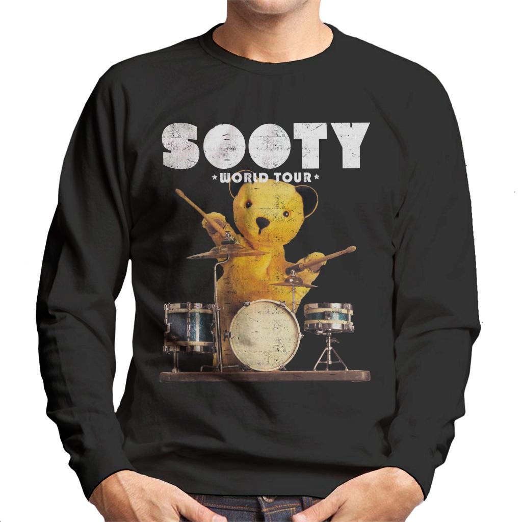 Sooty World Tour Drums Men's Sweatshirt-Sooty's Shop