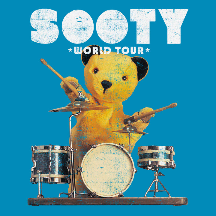 Sooty World Tour Drums Kids T-Shirt