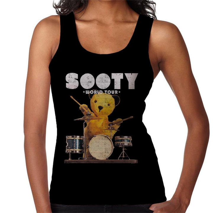 Sooty World Tour Drums Women's Vest-Sooty's Shop