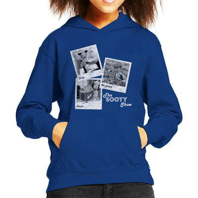 Sooty Retro 1950's Photo Montage Kid's Hooded Sweatshirt-Sooty's Shop