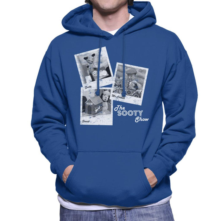 Sooty Retro 1950's Photo Montage Men's Hooded Sweatshirt-Sooty's Shop