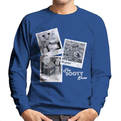 Sooty Retro 1950's Photo Montage Men's Sweatshirt-Sooty's Shop