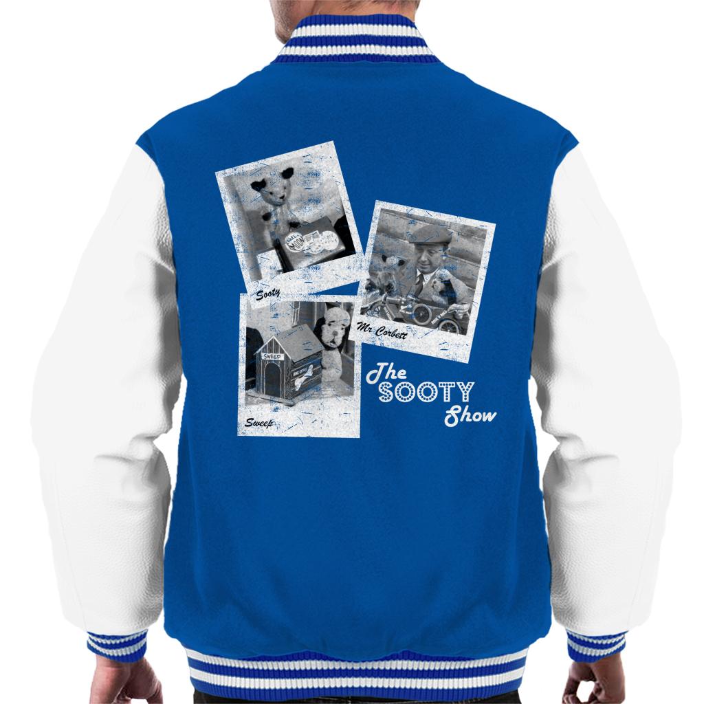 Sooty Retro 1950's Photo Montage Men's Varsity Jacket-Sooty's Shop