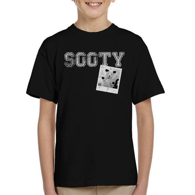 Sooty Retro College Sports Style Kid's T-Shirt-Sooty's Shop