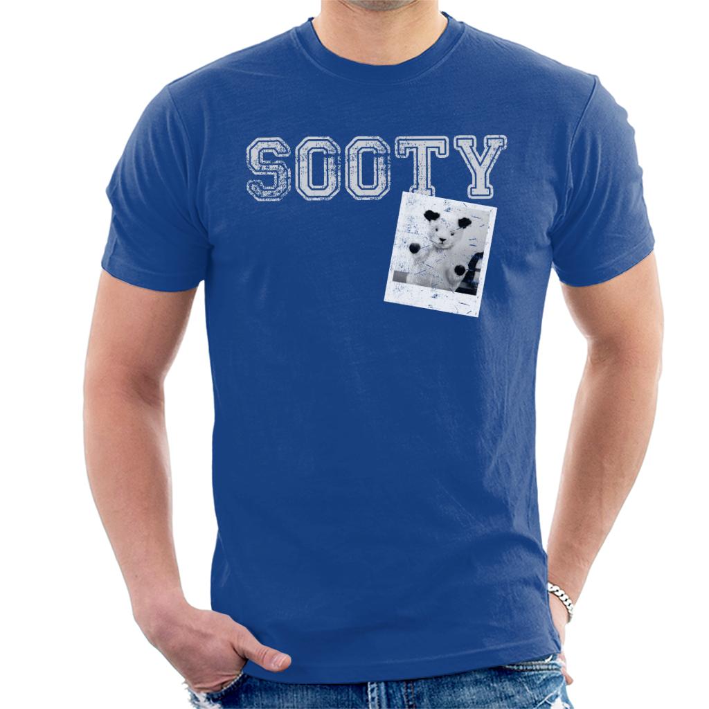 Sooty Retro College Sports Style Men's T-Shirt-Sooty's Shop