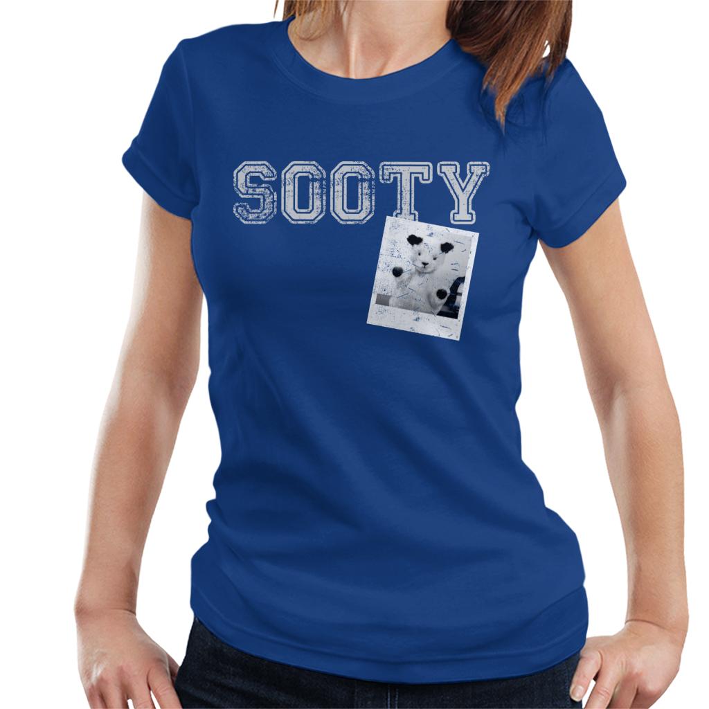 Sooty Retro College Sports Style Women's T-Shirt-Sooty's Shop