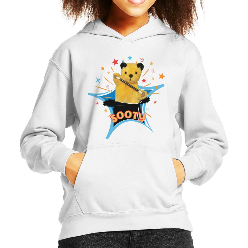 Sooty Magic Hat Kid's Hooded Sweatshirt-Sooty's Shop
