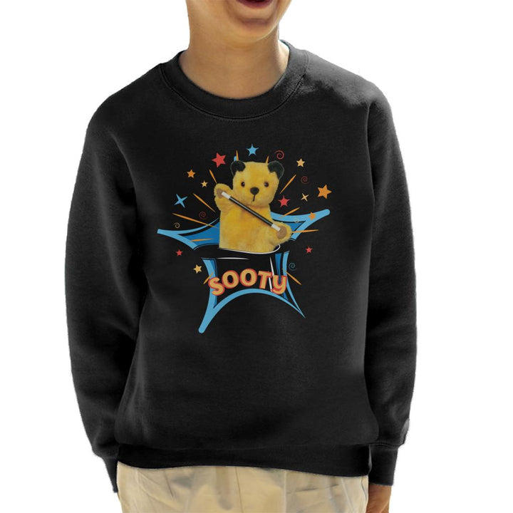 Sooty Magic Hat Kid's Sweatshirt-Sooty's Shop