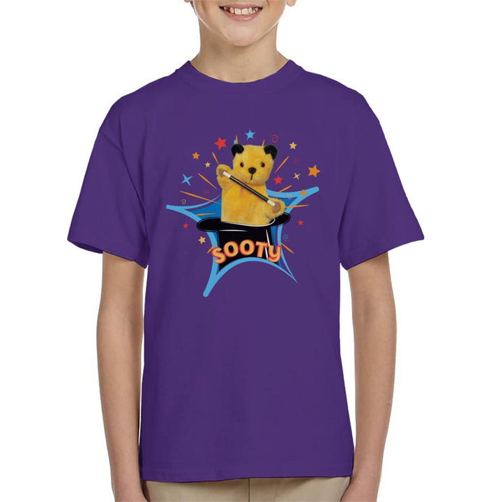 Sooty Magic Hat Kid's T-Shirt-Sooty's Shop
