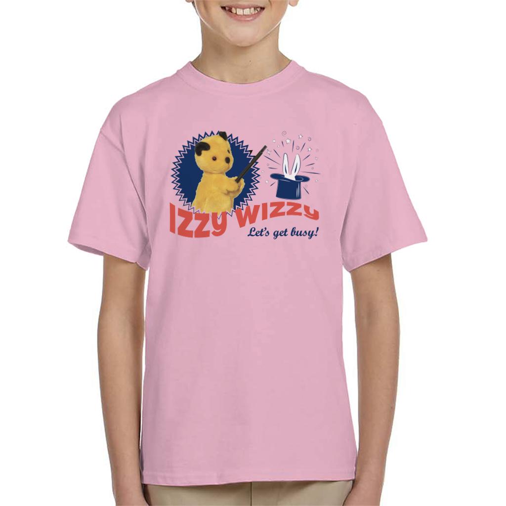 Sooty Retro Izzy Wizzy Let's Get Busy Kid's T-Shirt-Sooty's Shop