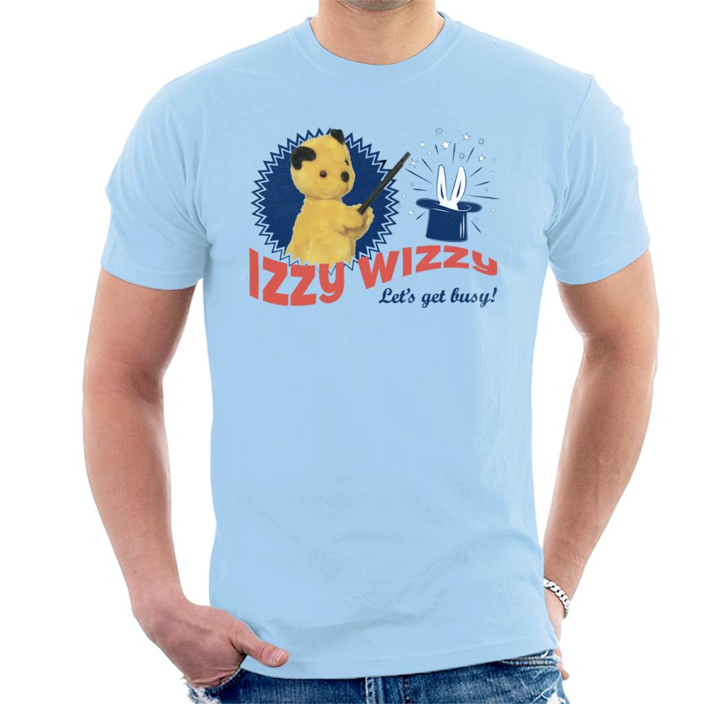 Sooty Retro Izzy Wizzy Let's Get Busy Men's T-Shirt-Sooty's Shop