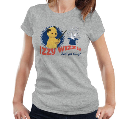 Sooty Retro Izzy Wizzy Let's Get Busy Women's T-Shirt-Sooty's Shop