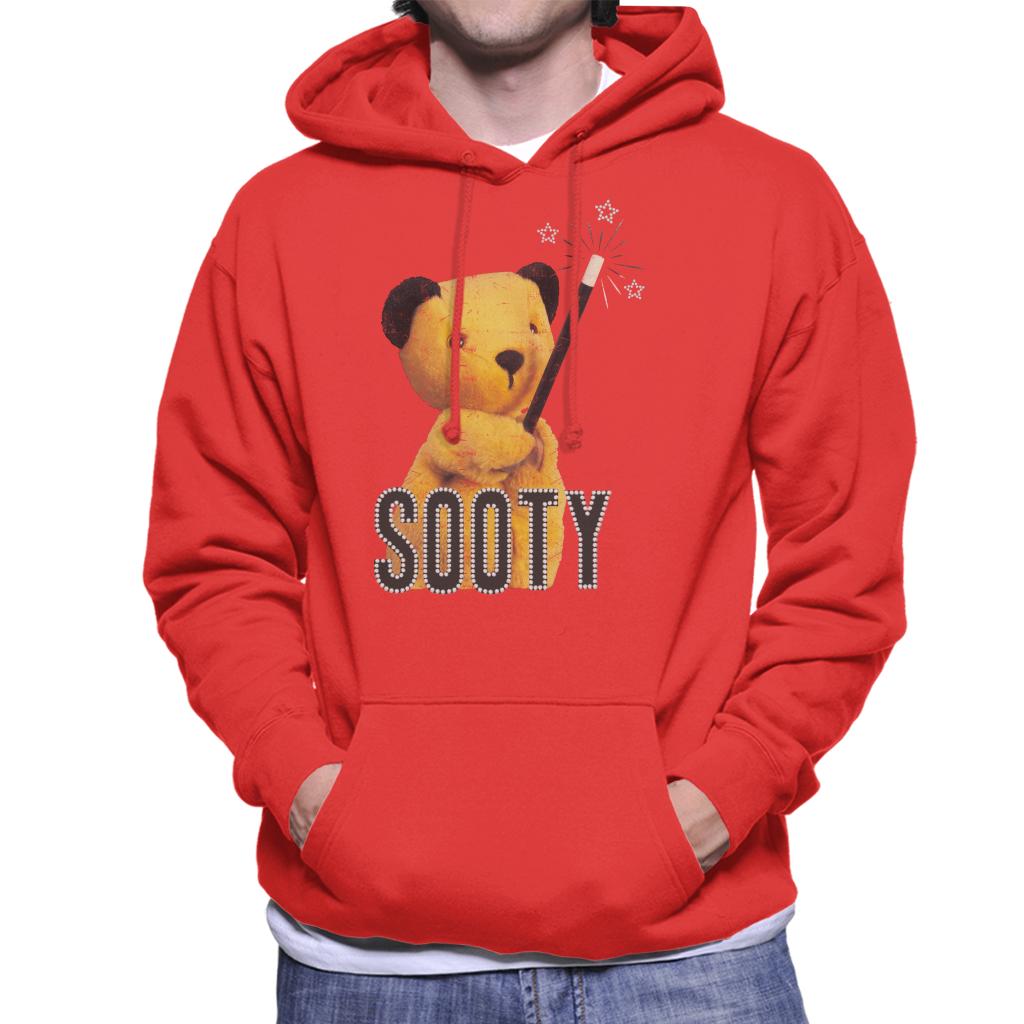 Sooty Retro Magic Wand Men's Hooded Sweatshirt-Sooty's Shop