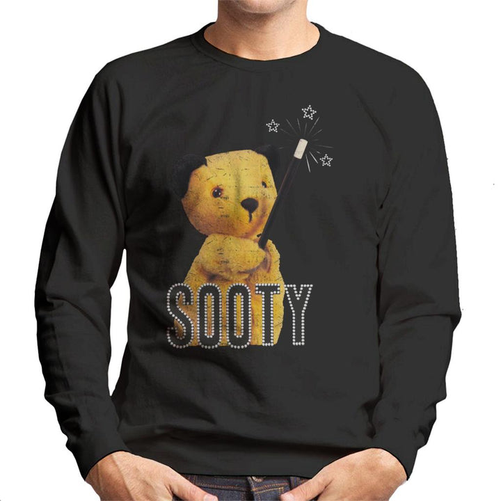 Sooty Retro Magic Wand Men's Sweatshirt-Sooty's Shop