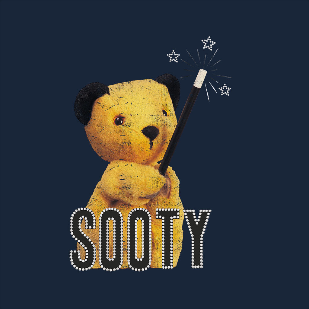 Sooty Retro Magic Wand Kids Varsity Jacket
