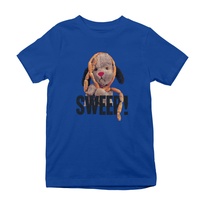 Sausages Sweep Distressed Kids T-Shirt