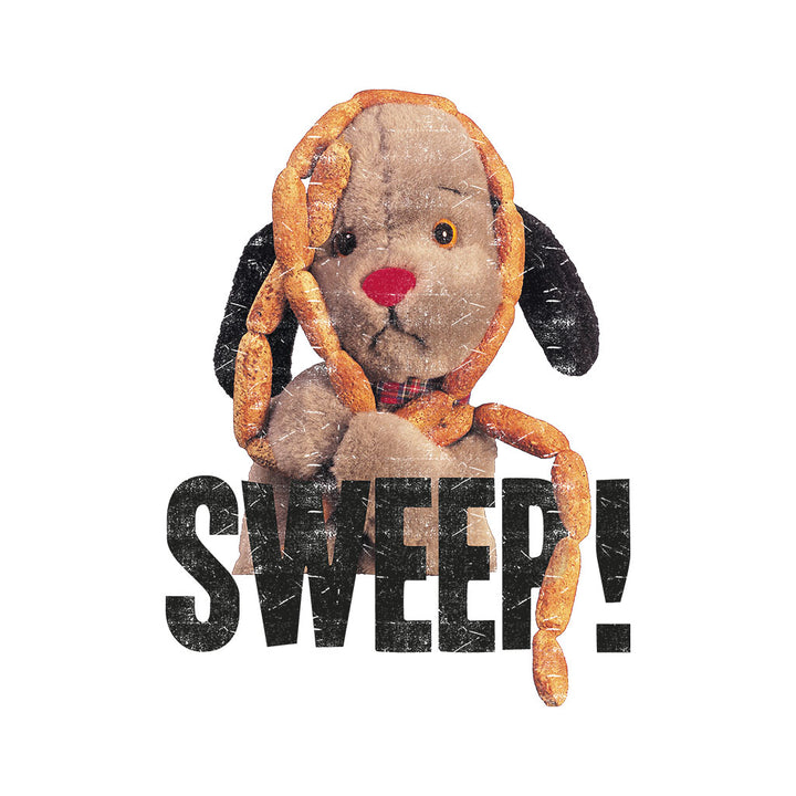 Sausages Sweep Distressed Men's Baseball Long Sleeved T-Shirt