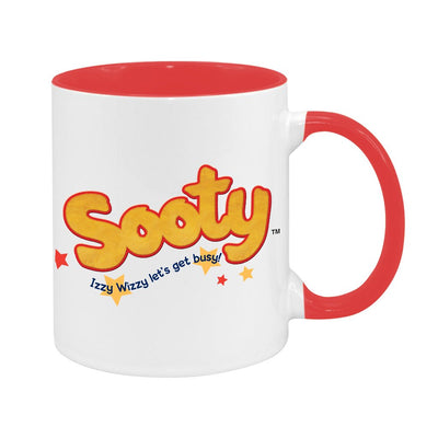 Sooty Classic Logo Two Colour Mug