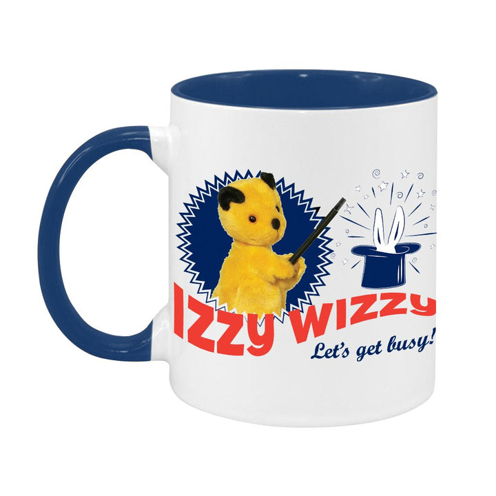 Sooty Izzy Wizzy Let's Get Busy Two Colour Mug