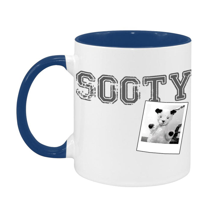 Sooty Varsity Retro Two Colour Mug