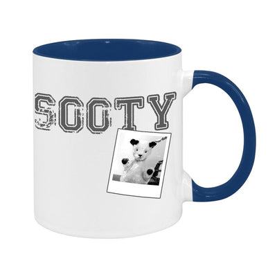 Sooty Varsity Retro Two Colour Mug