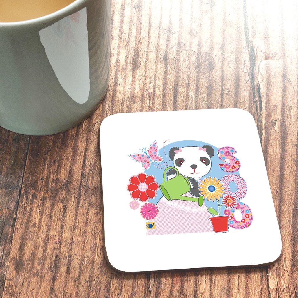 Sooty Soo Watering Flowers Coaster