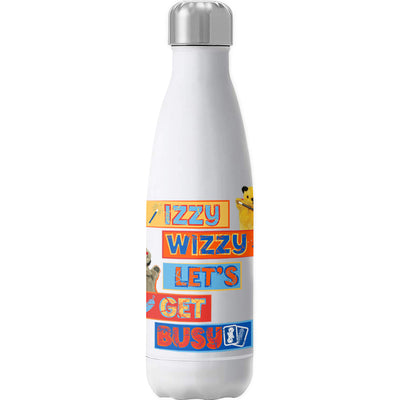 Sooty Izzy Wizzy Let's Get Busy Stacked Insulated Stainless Steel Water Bottle