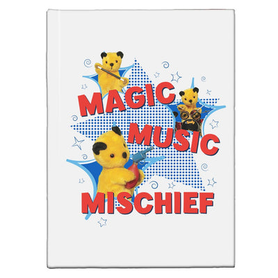 Sooty Magic Music Mischief A5 Hardcover Notebook