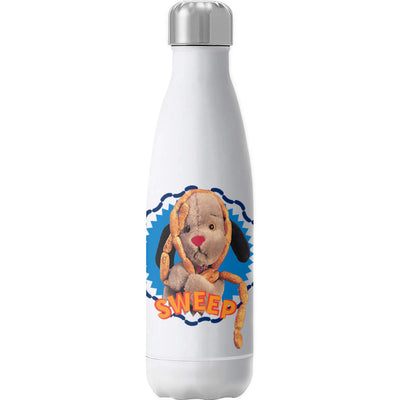 Sooty Sweep's Sausages Yellow Text Print Insulated Stainless Steel Water Bottle
